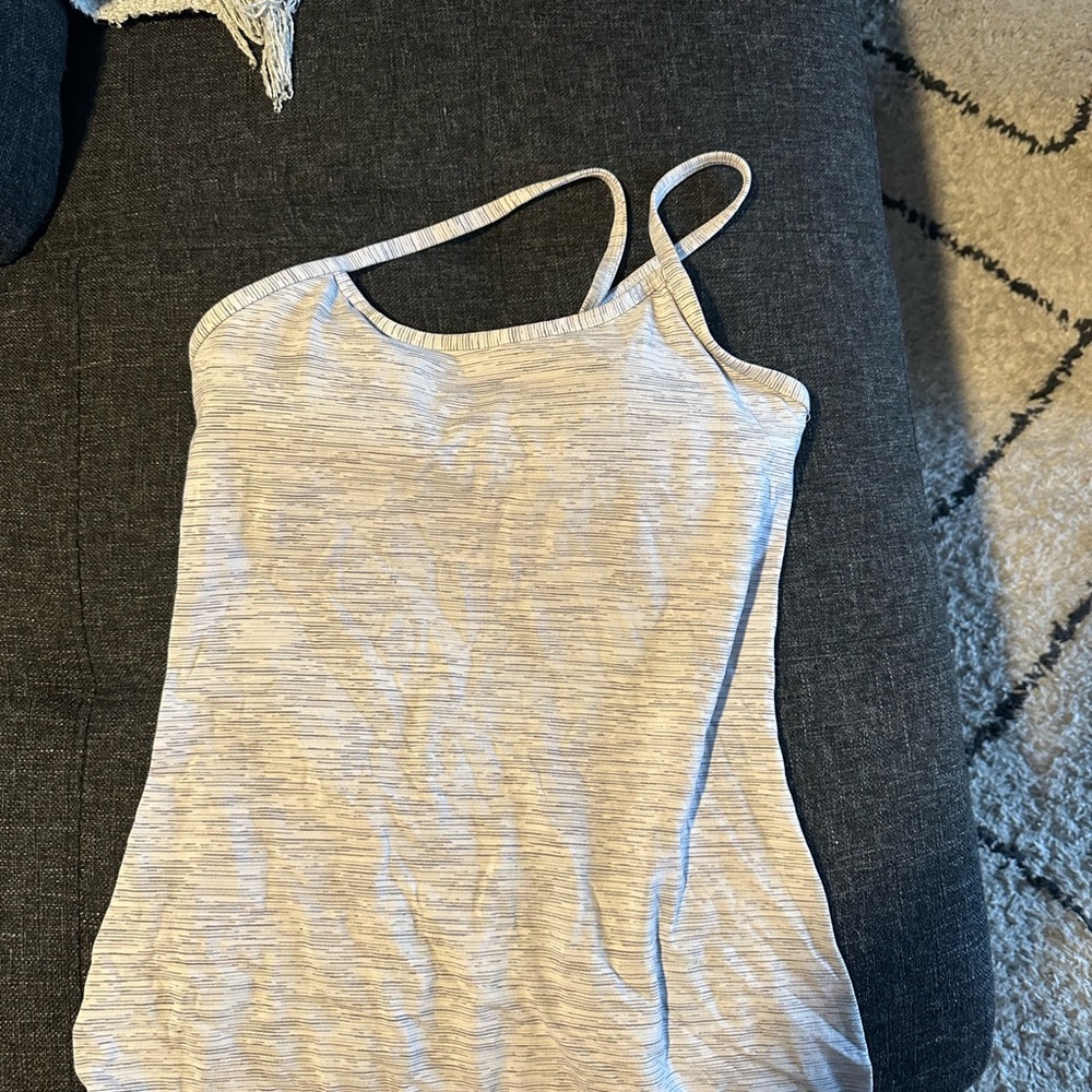 Women's Light Gray Sleeveless Top